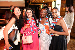 Attendees are seen during the Delano summer party, 13 July 2023. Photos: Marie Russillo/Maison Moderne
