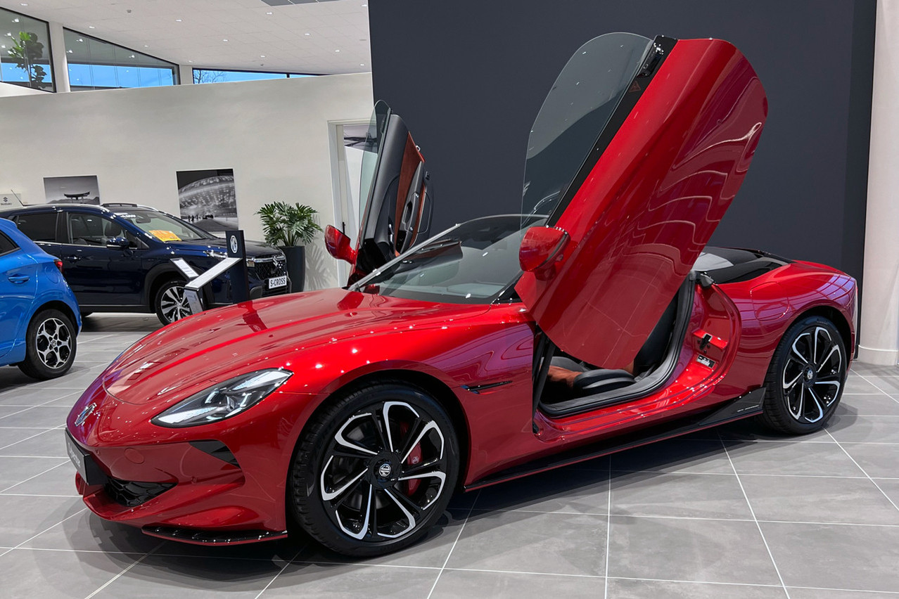 MG, owned by SAIC Motor, is the best-selling Chinese brand in Luxembourg.  Photo: Autopolis