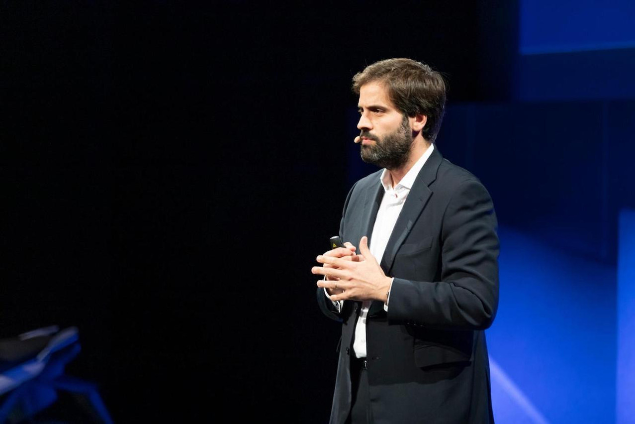 Motion-S CEO German Castignani, pictured at a Paperjam + Delano Club 10x6 event in 2019, said it was great to work with the analysts at Early Metrics. Patricia Pitsch/Maison Moderne