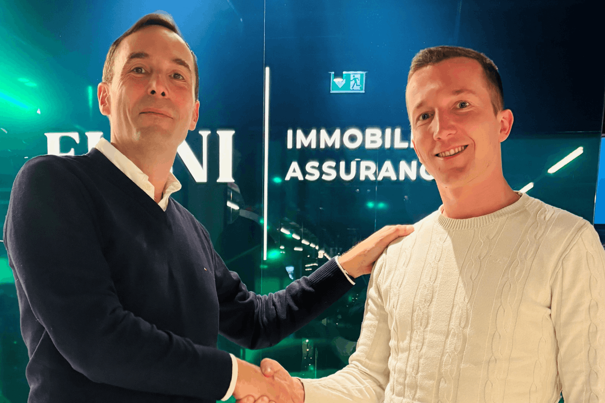 Matthieu Degrave, head of sales at My Ways Electric Mobility, and Jeremy Müller, managing partner at Eleni Group. Photo: My Ways