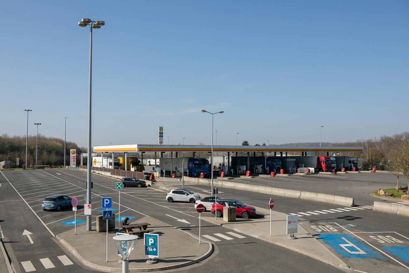 Fuel sales account for 83% of the revenue generated  for the state at Luxembourg’s motorway service stations. (Photo: Matic Zorman/Maison Moderne)