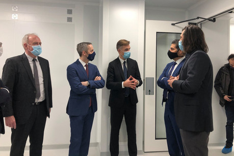 Un incubateur de 350m² dédié à la santé devrait prendre place à la House of Biohealth au printemps 2021. Un investissement de 850.000 euros. (Photo: Paperjam)
