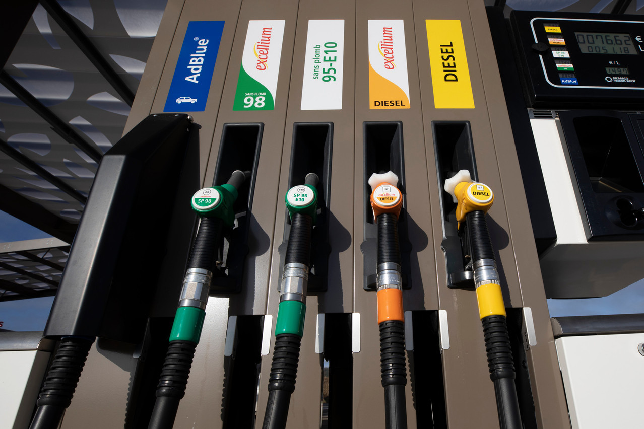 The price of diesel in Luxembourg on Thursday for the first time topped €2 per litre  Photo: Guy Wolff/Maison Moderne