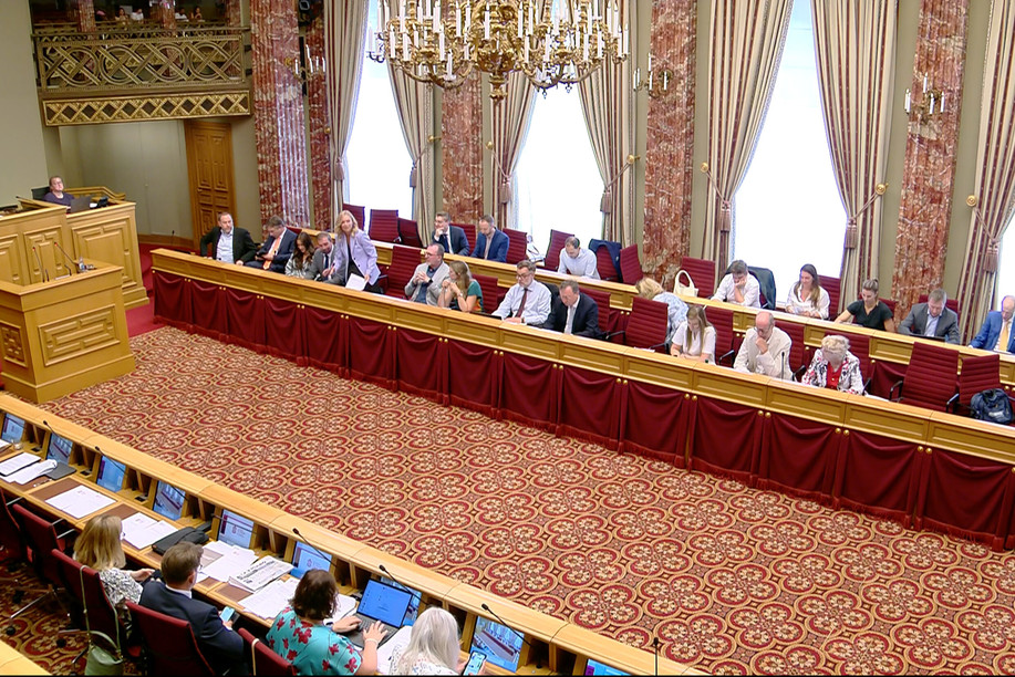 MPs approved the private security reform during a parliamentary sitting that also covered Projet Alpha, heatwave conditions at the Kirchberg tent site and women’s prison conditions.  (Photo: Paperjam)