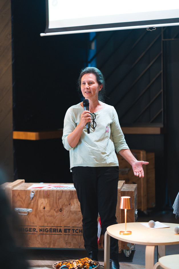 Sophie Lambert Evans is also the new director of MSF Luxembourg. Photo: Simon Wendel/MSF