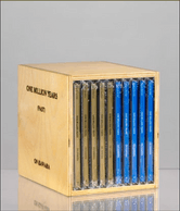 On Kawara, “One Million Years (Past and Future)” (1969–2000), presented as a sound installation of two voices reciting an endless sequence of dates. Installed at the Musée de l’Ardoise in Haut-Martelange. (Photo: Mudam)