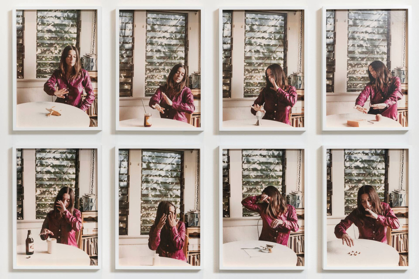 Eleanor Antin, "The Eight Temptations" (1971). Photo: Mudam Luxembourg, courtesy of the artist and Richard Saltoun
