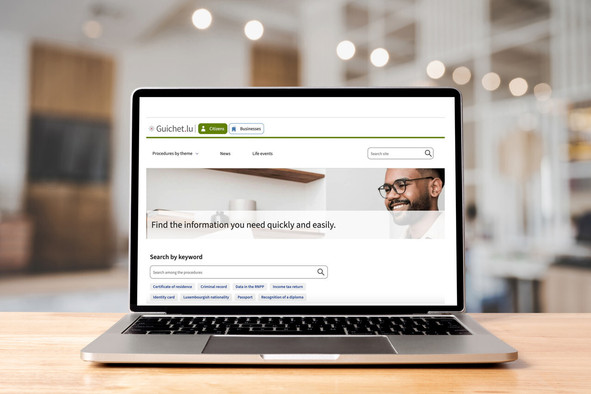 MyGuichet.lu vous permet d’effectuer des démarches administratives en ligne, telles que les demandes de prestations ou d’attestations. (Photo: Shutterstock, montage: Paperjam)