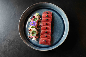 Chef Adrien Rouyer's menu combines influences from several continents.  (Photo: Marie Russillo/Maison Moderne)