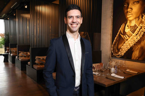 Henrique Ferreira is the restaurant manager.  (Photo: Marie Russillo/Maison Moderne)