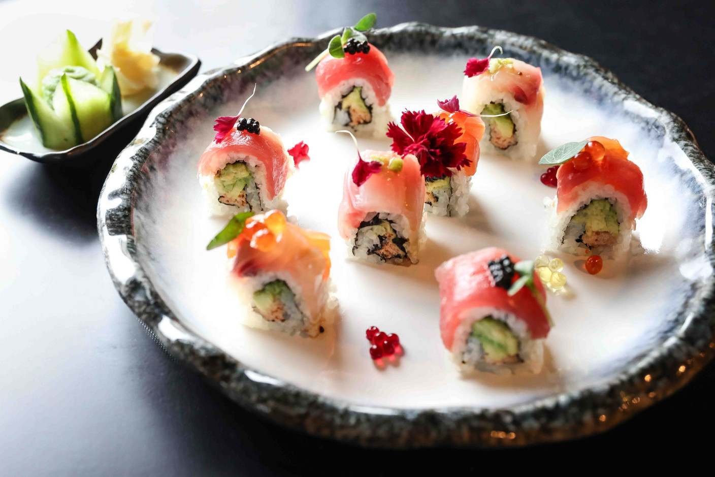 Chef Adrien Rouyer's menu combines influences from several continents.  (Photo: Marie Russillo/Maison Moderne)