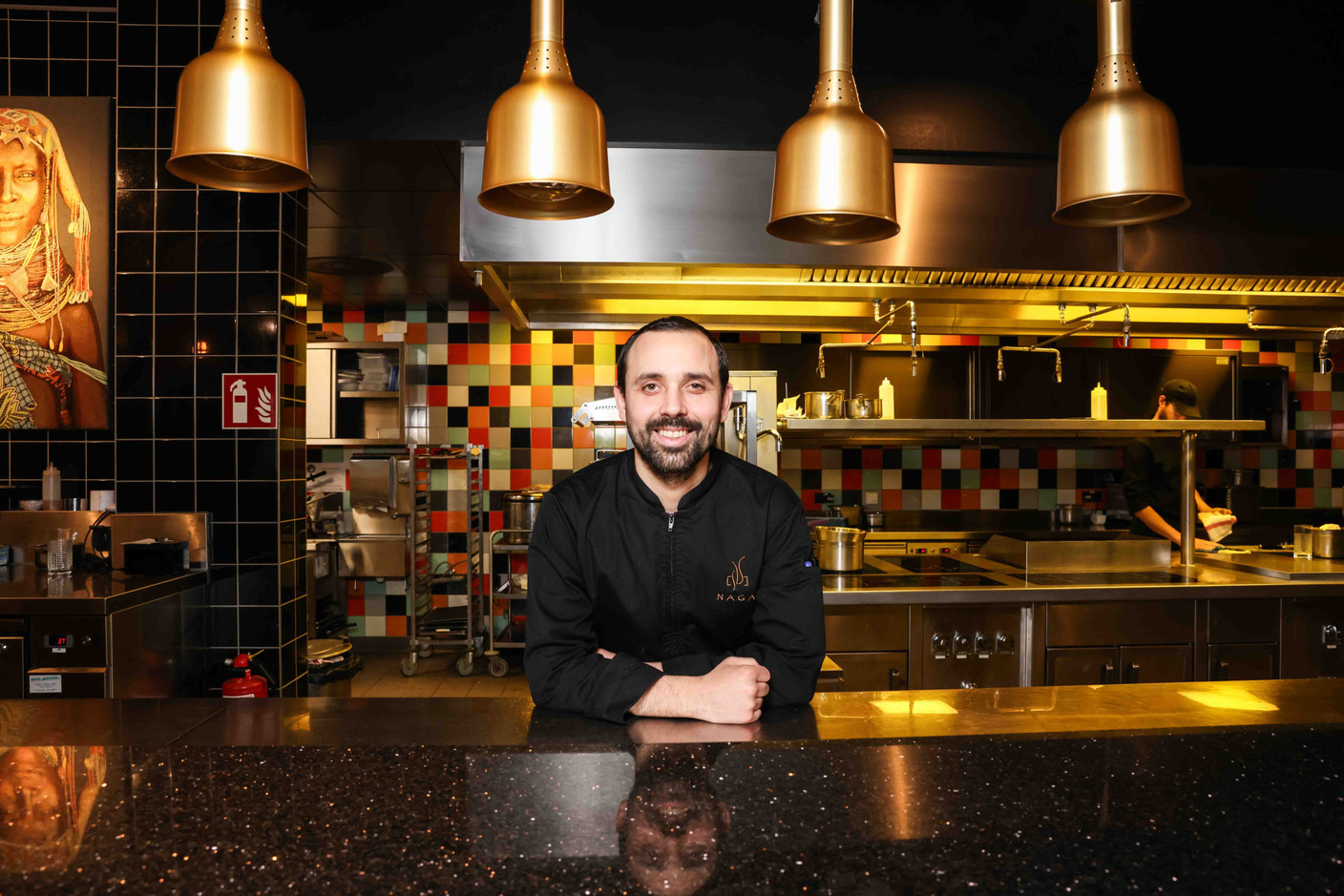 Chef Adrien Rouyer's menu combines influences from several continents.  (Photo: Marie Russillo/Maison Moderne)