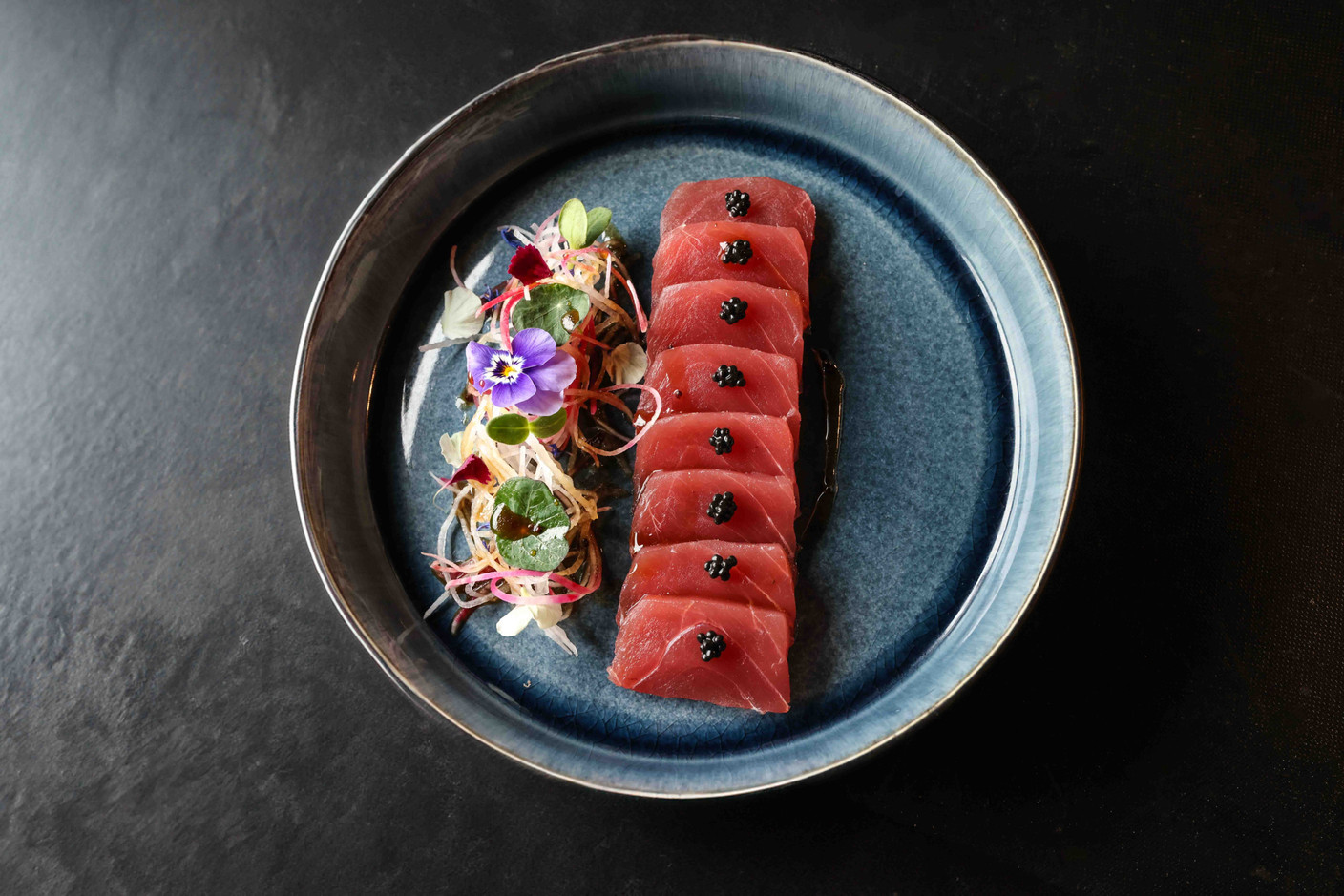 Chef Adrien Rouyer's menu combines influences from several continents.  (Photo: Marie Russillo/Maison Moderne)