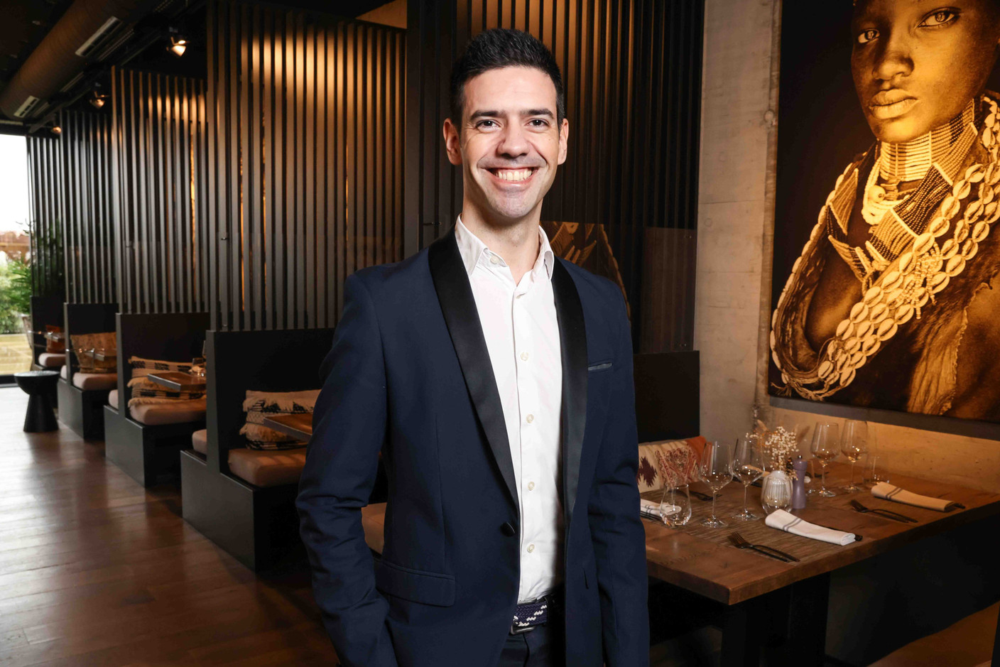 Henrique Ferreira is the restaurant manager.  (Photo: Marie Russillo/Maison Moderne)