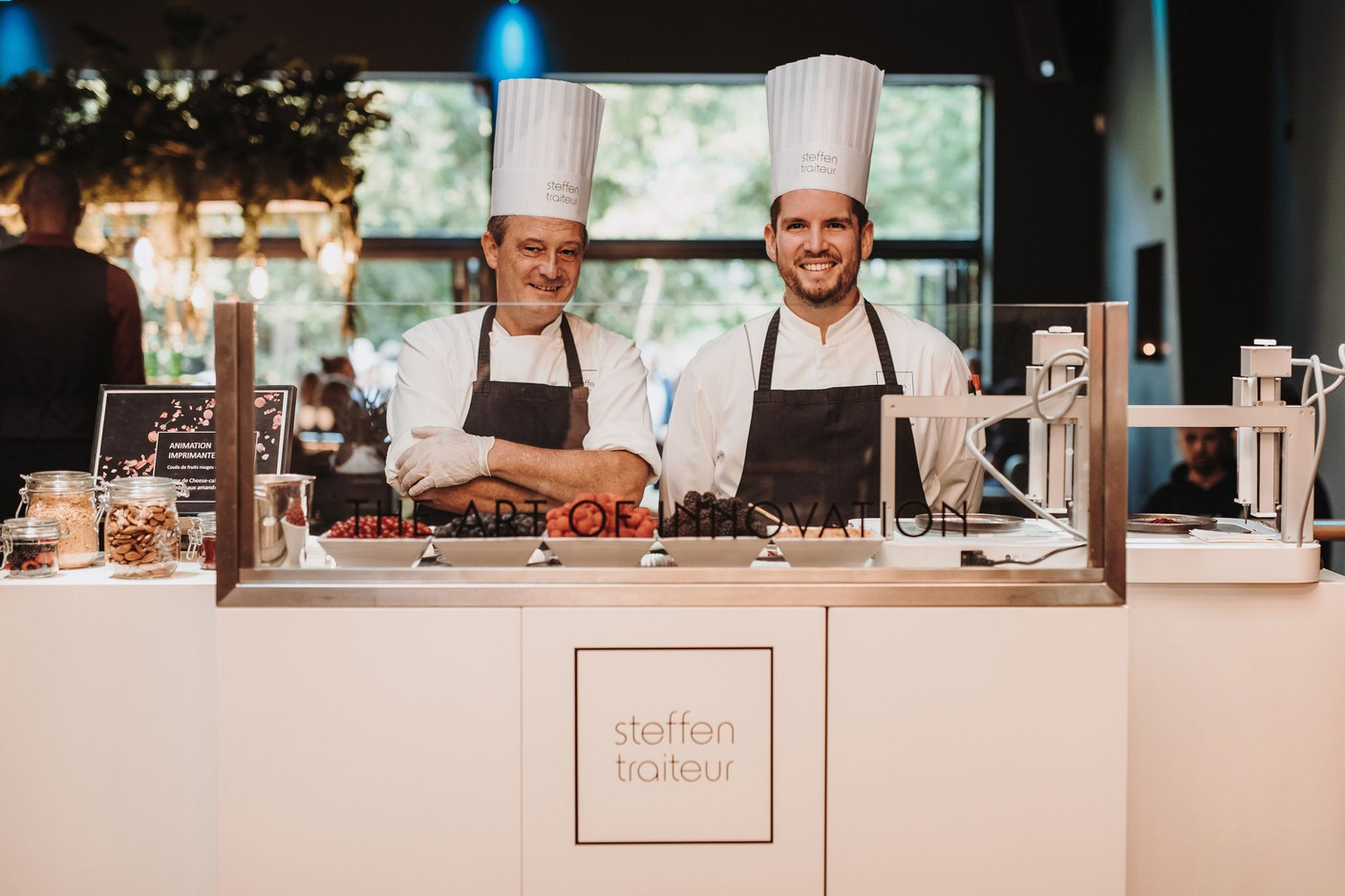 Steffen est un des trois traiteurs exclusifs pour les futurs events au Chouchou, aux côtés de Julien Cliqué et Niessen.  (Photo: Kary Barthelmey)