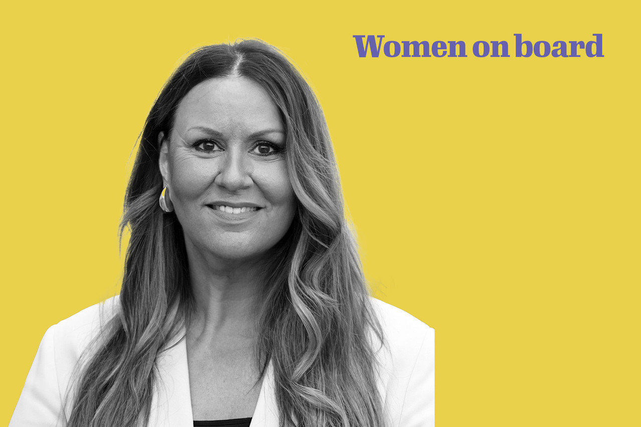 Nathalie Bausch has been a board member of DWS Investment since February 2018. She is also the chair of the supervisory board of DB Vita. Montage: Maison Moderne