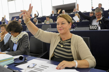 «Quels que soient les résultats des sondages actuels (…), c’est à d’autres d’assumer à titre principal la responsabilité de répondre aux attentes des Messines et des Messins», a expliqué Nathalie Griesbeck. (Photo: Archives / Compte Flickr Nathalie Griesbeck)