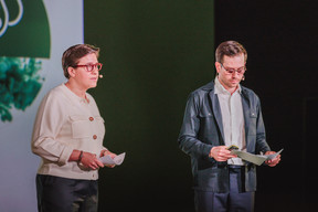 Gianna Florio and Stefano Florio (Flowey) Photo: Julian Pierrot/Paperjam