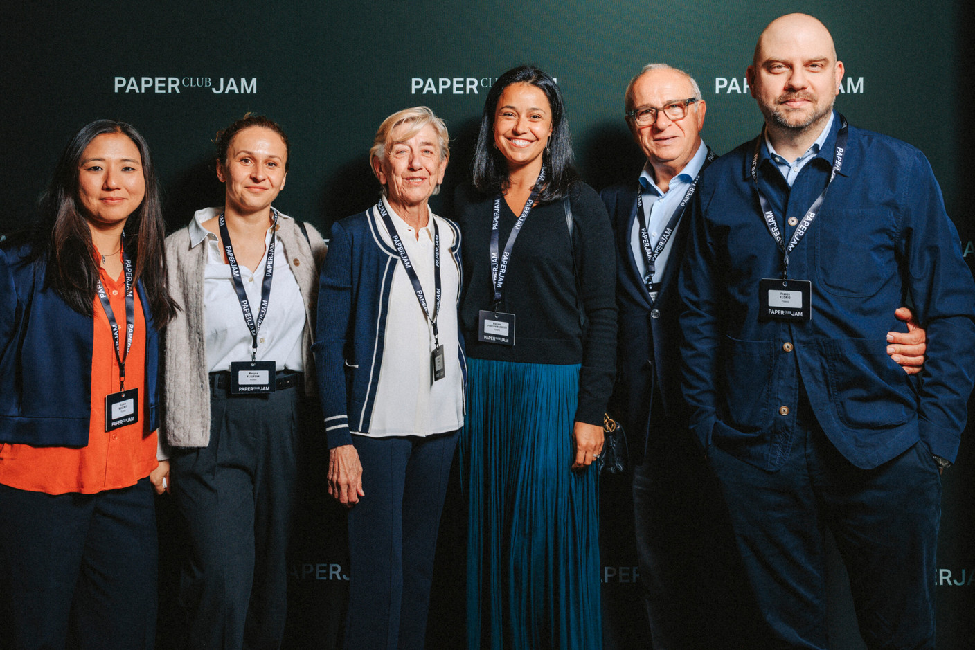 Claire Kugener, Maryna Kliuyeva, Danielle Florio (Flowey), Mariana Pereira Barbosa (Ferrero), Filippo Florio and Franco Florio (Flowey) Photo: Julian Pierrot/Paperjam