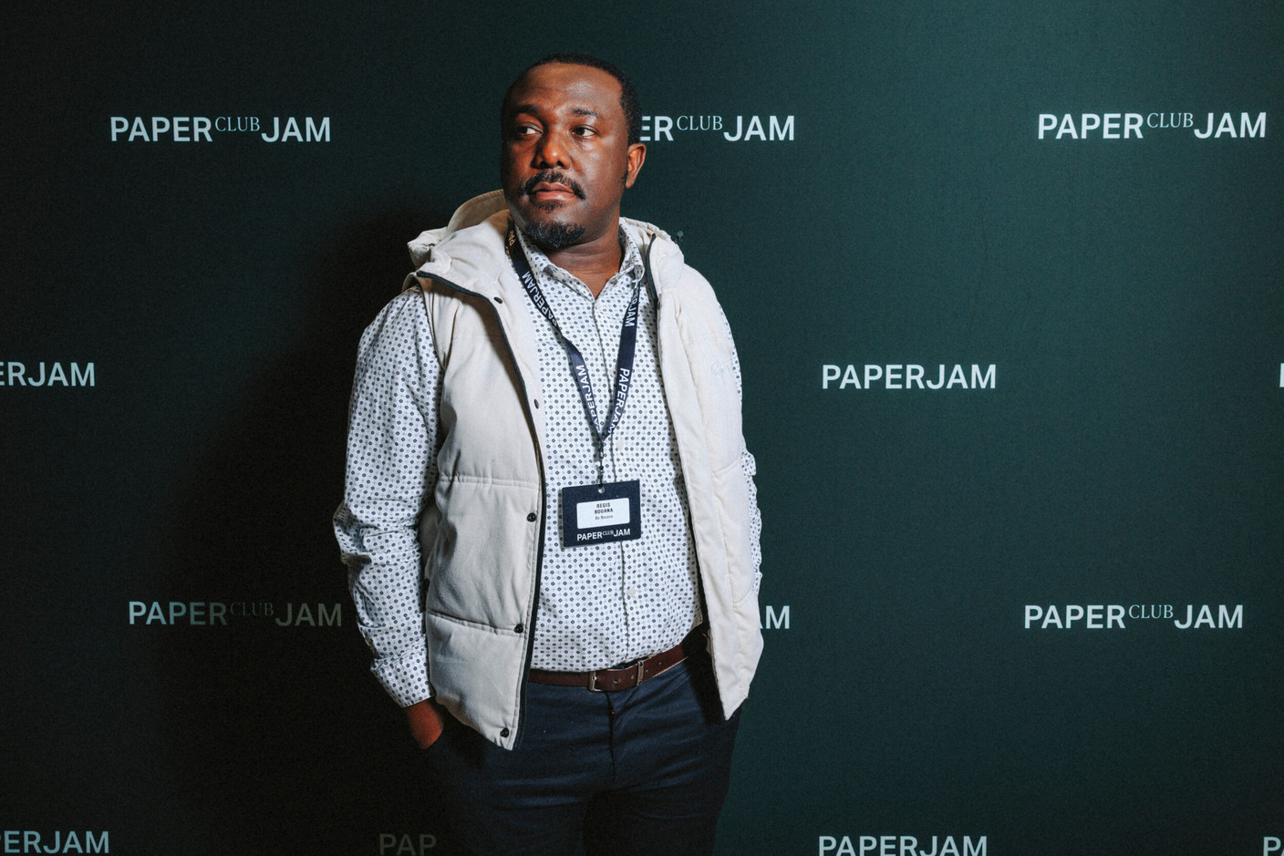 Regis Bouana (De Bouana). Photo: Julian Pierrot/Paperjam