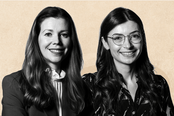 Natalja Taillefer, counsel at Loyens & Loeff & Mathilde Scheirlinck, senior associate at Loyens & Loeff Credit: Crossfire for Maison Moderne