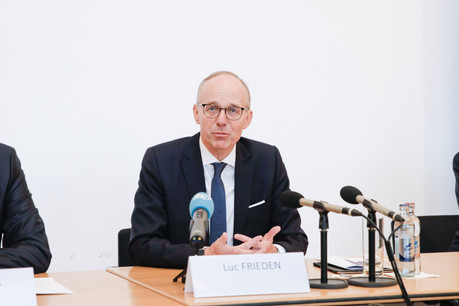«Je comprends que cela doit se faire par étapes, avec des règles sanitaires très strictes, mais il serait logique qu’après l’ouverture de certains magasins, d’autres puissent ouvrir sous peu», estime Luc Frieden. (Photo: Romain Gamba/Archives Maison Moderne)