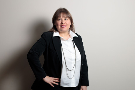 Corinne Lamesch prête à repartir pour un nouveau mandat de deux ans en tant que présidente de l’Alfi. (Photo: Matic Zorman/Maison Moderne)