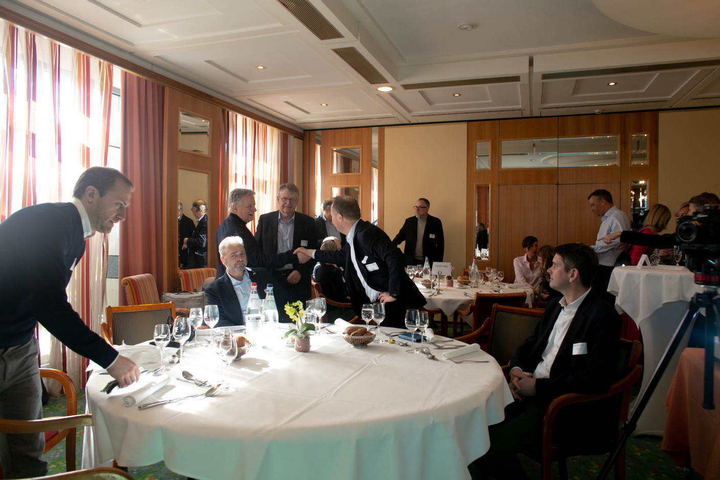 Attendees at the Impact Luxembourg lunch event, hosted by the British Chamber of Commerce on 21 February 2023 at the Hotel Parc Belair. Photo: Matic Zorman / Maison Moderne