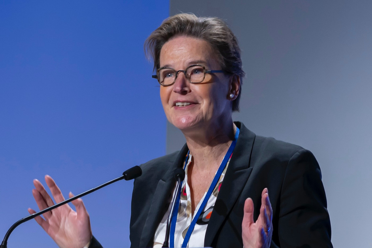 “Necessity is upon us, and our choice is stark: either keep drifting until a bigger crisis forces our hand, or rise to the occasion and shape the future of EU capital markets on our own terms. Let’s choose the latter,” said European Securities and Markets Authority chair Verena Ross in her speech during a conference on 5 February 2025. Photo: Esma