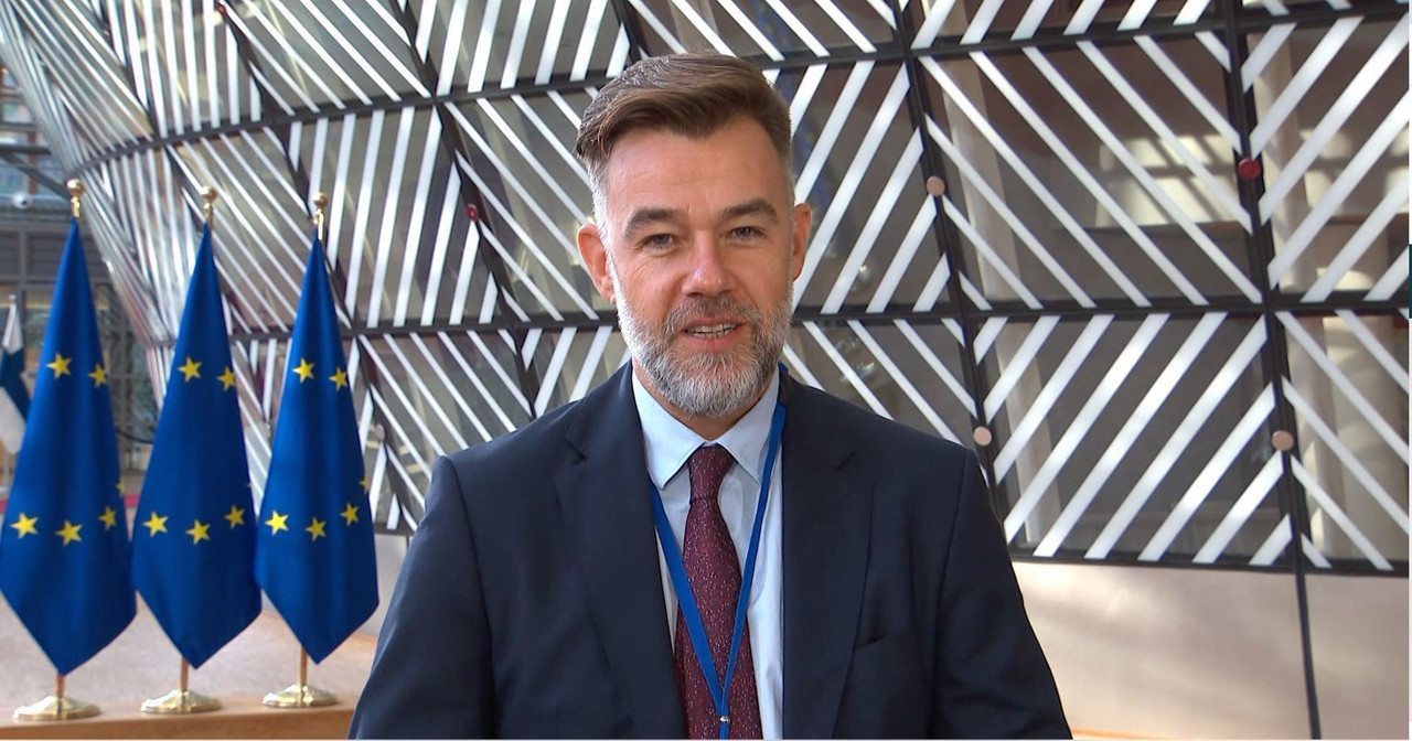 In Brussels, Franz Fayot called for the rapid adoption of a digital European passport for products that will improve access to information about their sustainability and circularity. European Council screenshot