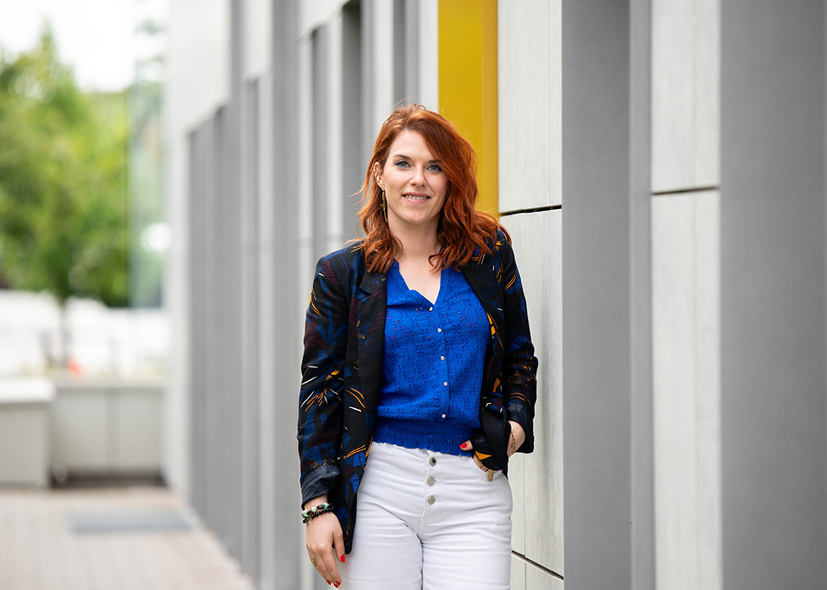 Emilie Pergent: «Rejoindre le Club nous permettra d’augmenter notre visibilité auprès des acteurs économiques et de créer des opportunités de networking avec les professionnels adhérents.» (Photo: Sandra Helbling)