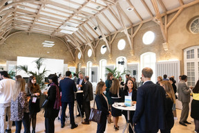 Attendees are seen during Luxflag Sustainable Investment Week, 22 October 2024. Photo: Eva Krins/Maison Moderne