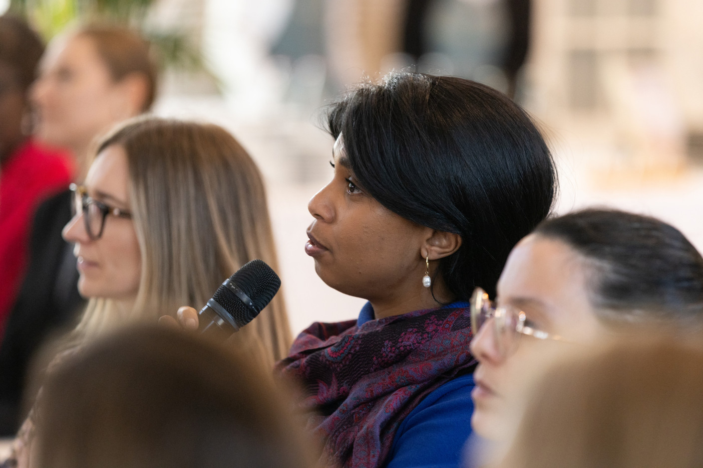 Audience Q&A during Luxflag Sustainable Investment Week, 22 October 2024. Photo: Eva Krins/Maison Moderne