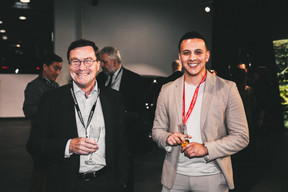 Wladimir De Kéchilava (Yours Business & Family Advisory) et Ryane Charchour (Maison Moderne) (Photo: Léo Biewer/Maison Moderne)