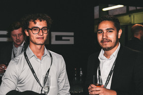 Nathan Arquier et Rachid Biaïch (PwC) (Photo: Léo Biewer/Maison Moderne)
