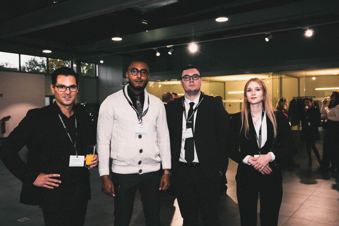 Thomas Wilbois (Merbag Luxembourg), Youssef Housni, Guillaume Herveux et Christie Veber (Mosi Consulting) (Photo: Léo Biewer/Maison Moderne)