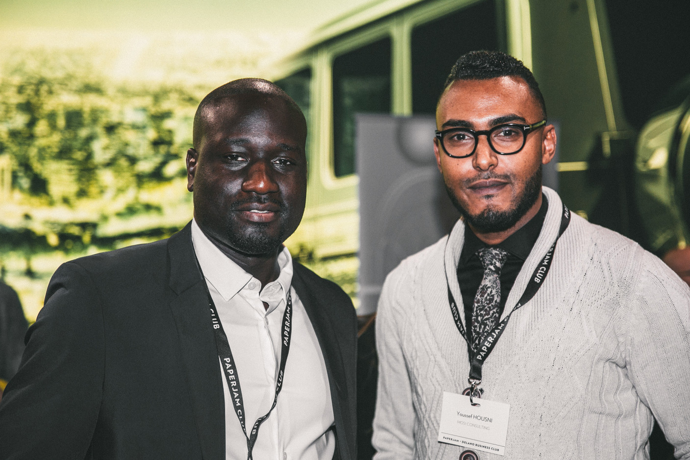 Rodrigues Kinkani et Youssef Housni (Mosi Consulting) (Photo: Léo Biewer/Maison Moderne)
