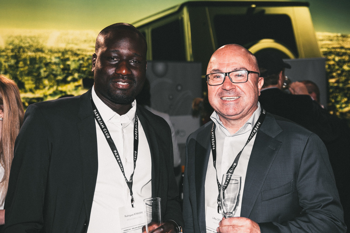 Rodrigues Kinkani (Mosi Consulting) et Denton Lilley (House Dream) (Photo: Léo Biewer/Maison Moderne)