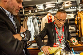 Pascal Chabelard (Neoxam) et Francis Gasparotto (Maison Moderne) ((Photo: Jan Hanrion/Maison Moderne))