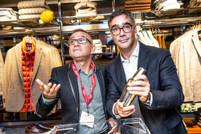 Francis Gasparotto (Maison Moderne), Julien Delpy (Maison Moderne) ((Photo: Jan Hanrion/Maison Moderne))