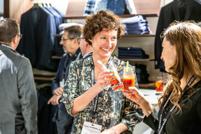Claudia Eustergerling (Claudia Eustergerling Design) et Alicia Graas (Autodis) ((Photo: Jan Hanrion/Maison Moderne))