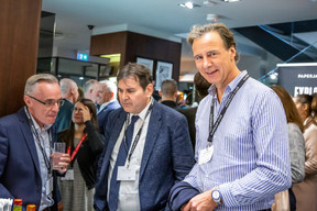 Luc Biever (TNS Ilres), Alain Lorang (Etude Lorang) et Bernard Weber (Laboratoires Réunis Luxembourg) ((Photo: Jan Hanrion/Maison Moderne))