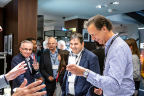 Luc Biever (TNS Ilres), Alain Lorang (Etude Lorang) et Bernard Weber (Laboratoires Réunis Luxembourg) ((Photo: Jan Hanrion/Maison Moderne))