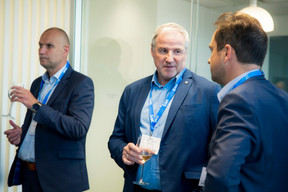 François Barthelemy (Keyrus), Didier Libert (Candriam) ((Photo: Jan Hanrion / Maison Moderne))