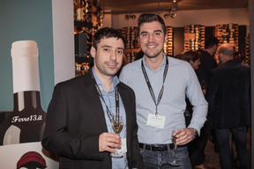 Vincent Popoff (Ama Mundu Technologies) et Guillaume Bauer (Delux Fund Recruitment) ((Photo: Jan Hanrion /Maison Moderne))