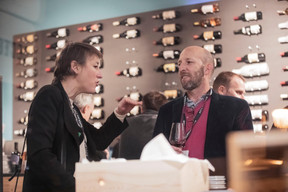 Valérie Ghanimé (Ghanime Events Unlimited) et Arnaud Leballeur (Knokke Out) ((Photo: Jan Hanrion /Maison Moderne))