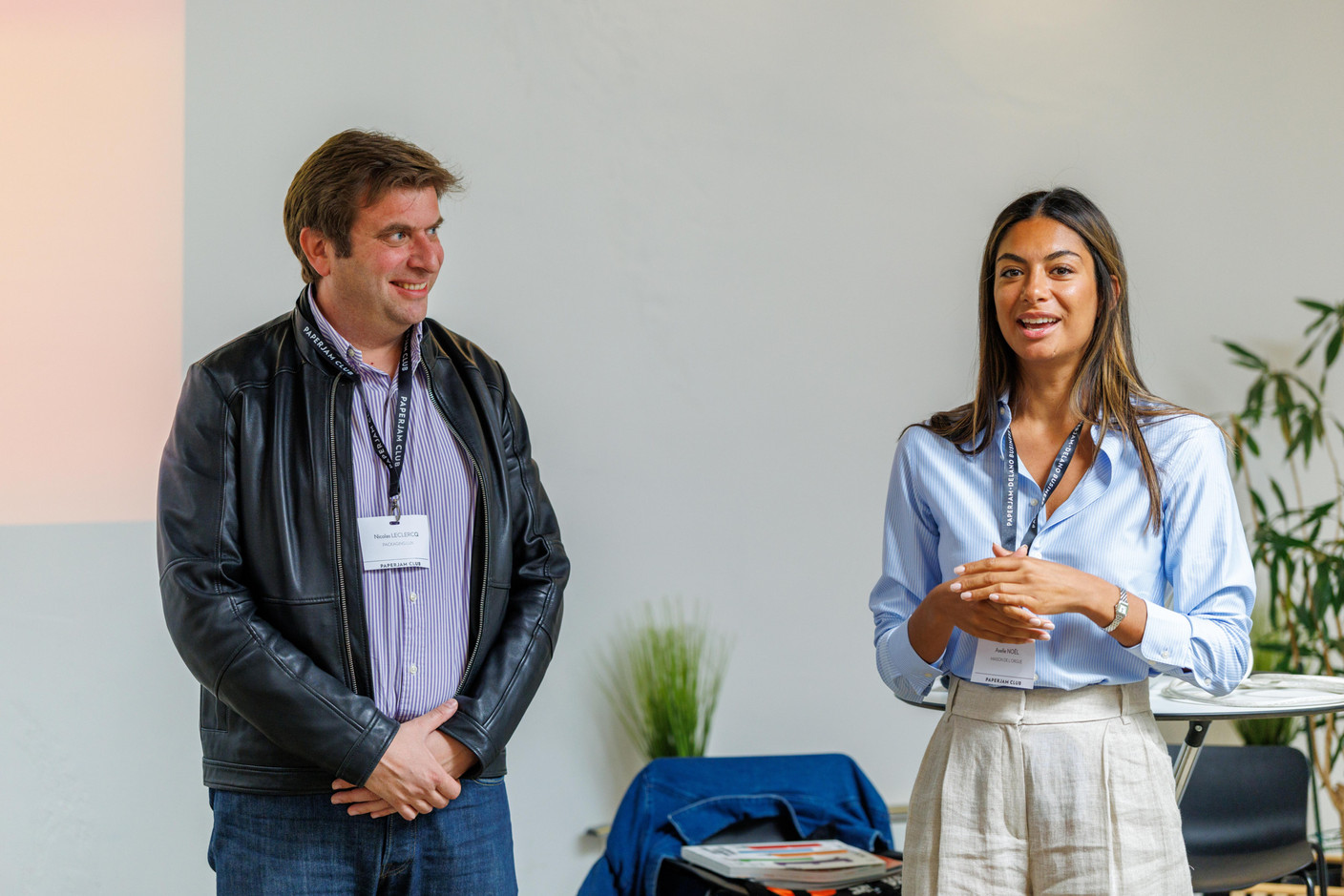 Nicolas Leclercq (Packaging Lux) et Axelle Noël (Maison de l’Orgue). (Photo: Studion Photography)