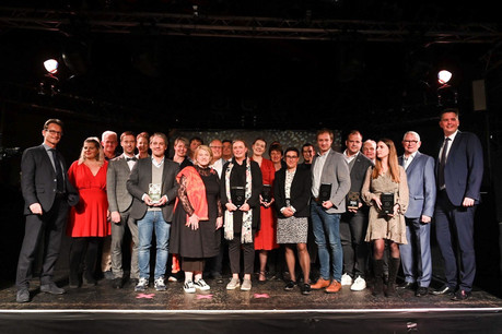 Le ministre du Tourisme, Lex Delles (DP), a récompensé plusieurs professionnels du tourisme ayant réussi à mettre en place un projet novateur entre 2018 et 2020, et ainsi contribué à diversifier l’offre touristique. (Photo: Marie De Decker/SIP)