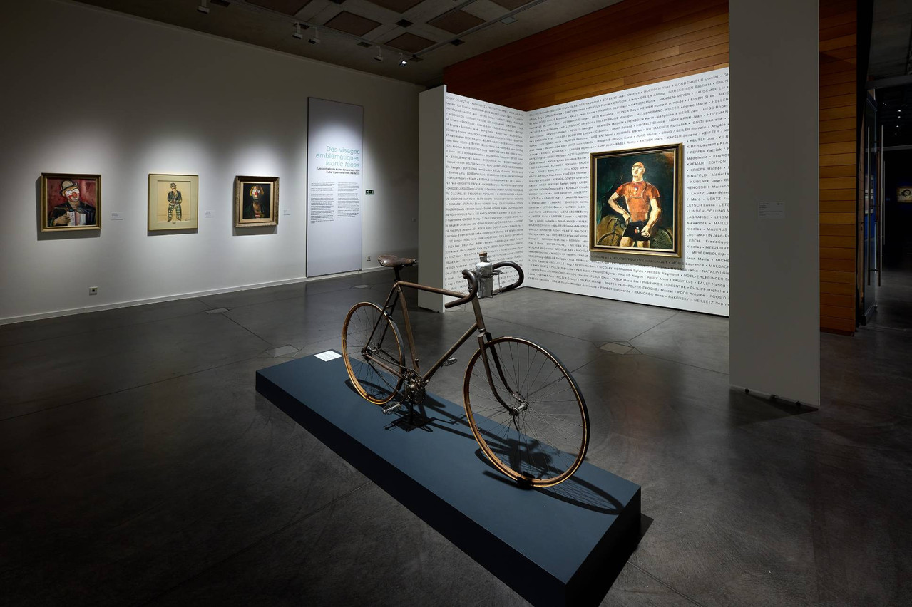 The exhibition features “Le Champion,” a work recently acquired through crowdfunding. Photo: Tom Lucas