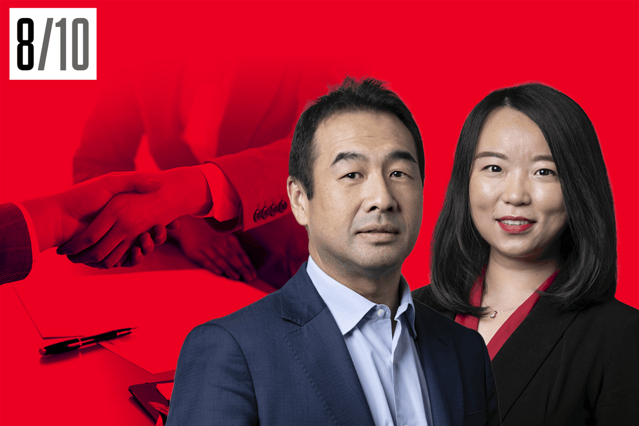 Alain Lam, partner at BDO, and Jingya Tian, Senior Manager at BDO. Crédit : BDO ; Montage : Maison Moderne